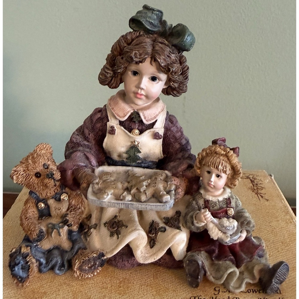 Yesterdays' Child Dollstone Collection Boyds Jean W/ Elliot &Debbie The Bakers